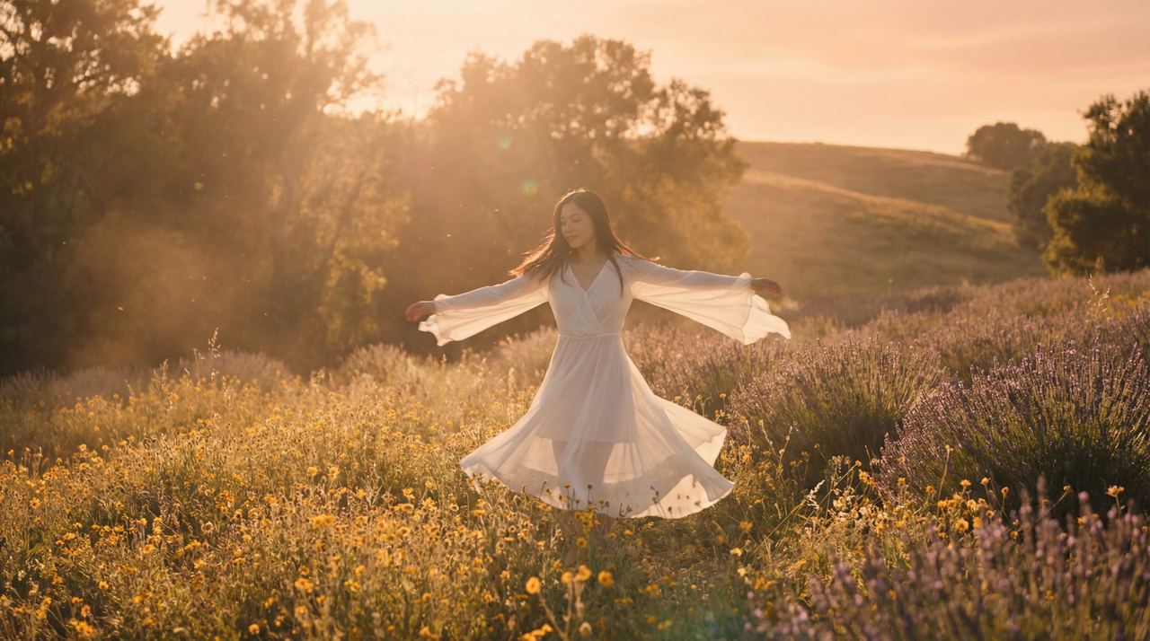 蜜芽唯美花海舞蹈视频
